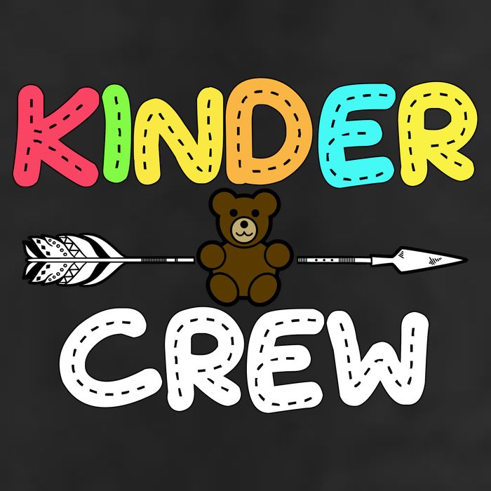 Kindergarten Kinder Crew Arrow 7 Panel Mesh Trucker Snapback Hat