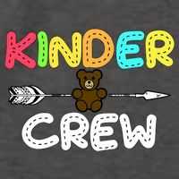 Kindergarten Kinder Crew Arrow Vector Backpack