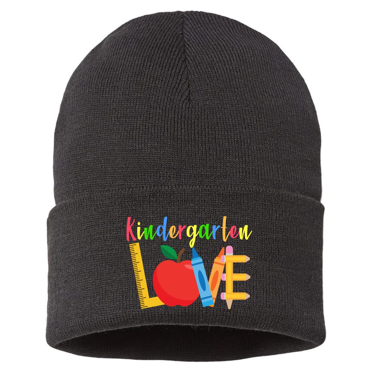 Kindergarten Love Sustainable Knit Beanie