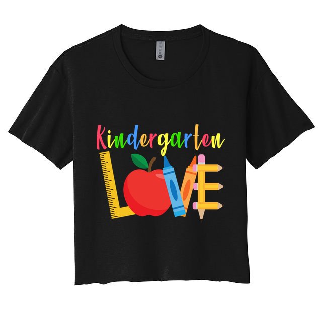 Kindergarten Love Crop Top