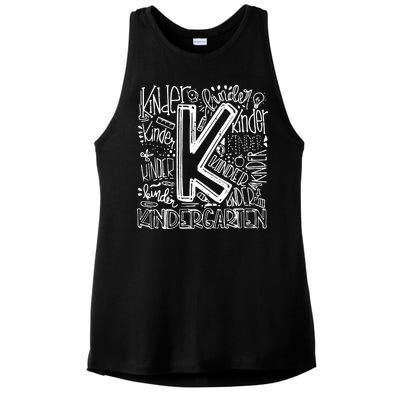 Kindergarten Mash-Up Ladies PosiCharge Tri-Blend Wicking Tank