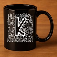 Kindergarten Mash-Up 11oz C Handle Ceramic Mug