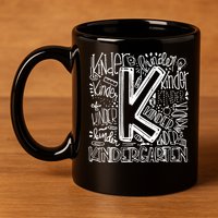 Kindergarten Mash-Up 11oz C Handle Ceramic Mug