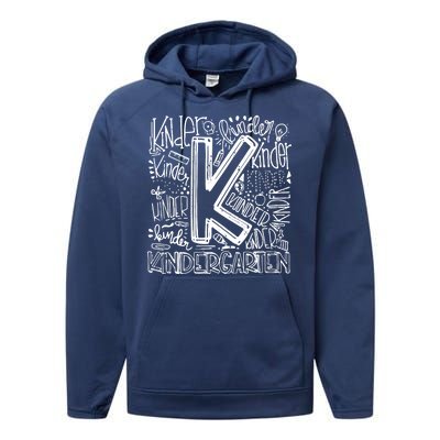 Kindergarten Mash-Up Performance Fleece Hoodie