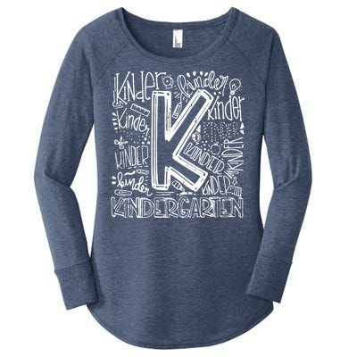 Kindergarten Mash-Up Women's Perfect Tri Tunic Long Sleeve Shirt