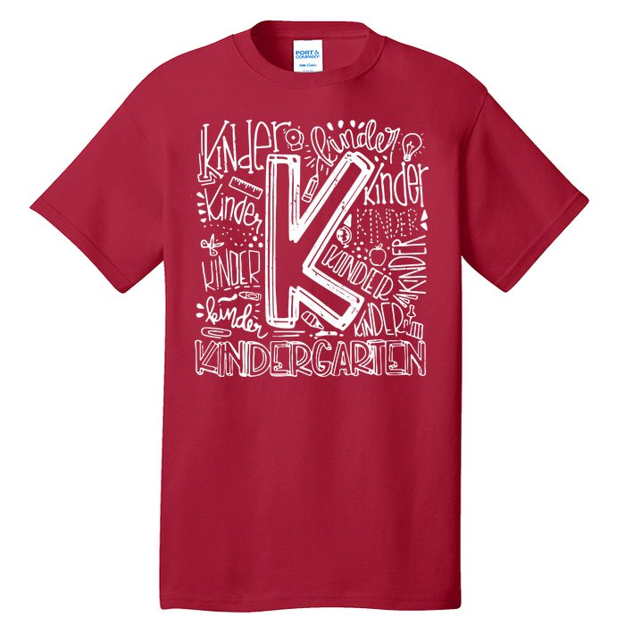 Kindergarten Mash-Up Tall T-Shirt