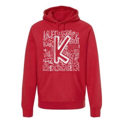 Kindergarten Mash-Up Premium Hoodie