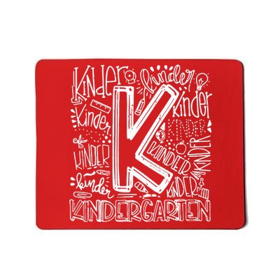 Kindergarten Mash-Up Mousepad