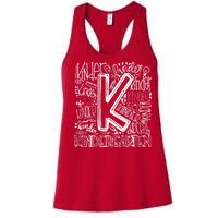 Kindergarten Mash-Up Women's Racerback Tank