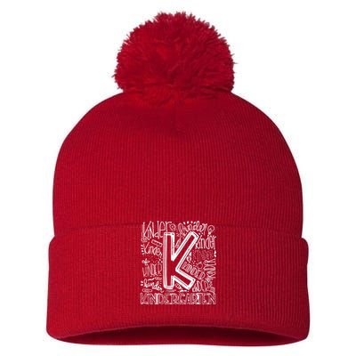 Kindergarten Mash-Up Pom Pom 12in Knit Beanie