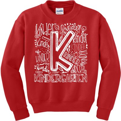 Kindergarten Mash-Up Kids Sweatshirt