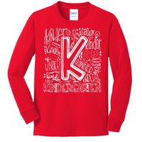 Kindergarten Mash-Up Kids Long Sleeve Shirt