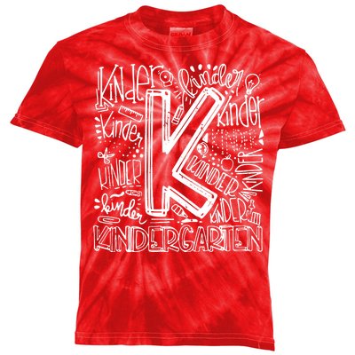 Kindergarten Mash-Up Kids Tie-Dye T-Shirt