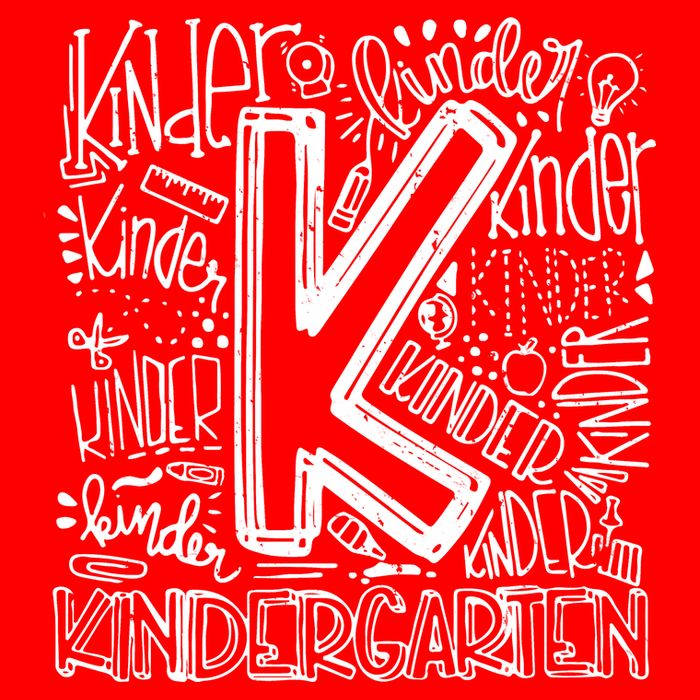 Kindergarten Mash-Up Full Zip Hoodie