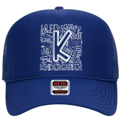 Kindergarten Mash-Up High Crown Mesh Back Trucker Hat