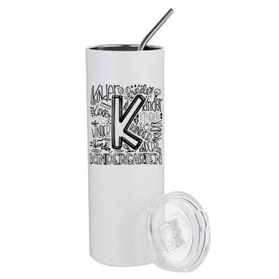 Kindergarten Mash-Up Stainless Steel Tumbler