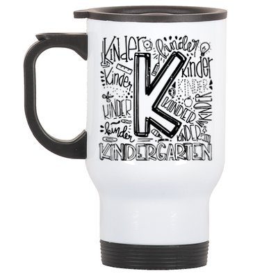 Kindergarten Mash-Up Stainless Steel Travel Mug