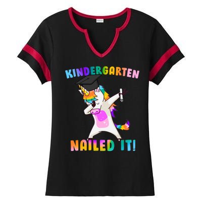 Kindergarten Nailed It Ladies Halftime Notch Neck Tee