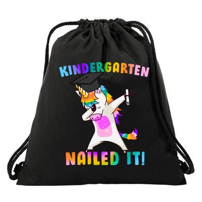 Kindergarten Nailed It Drawstring Bag