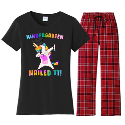 Kindergarten Nailed It Women's Flannel Pajama Set