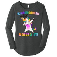 Kindergarten Nailed It Women's Perfect Tri Tunic Long Sleeve Shirt