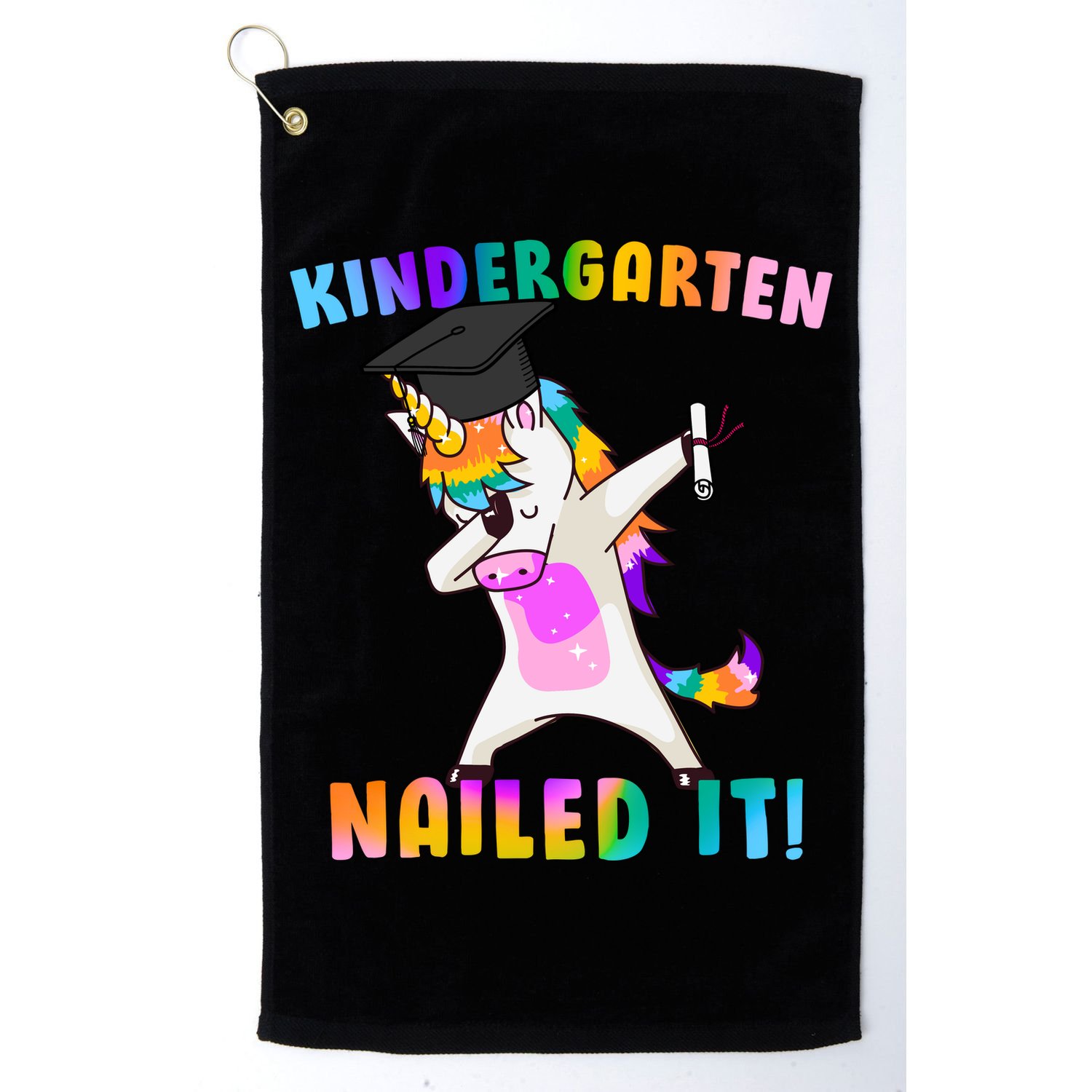 Kindergarten Nailed It Golf Towel