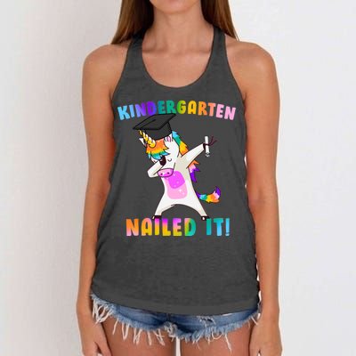 Kindergarten Nailed It Women's Knotted Racerback Tank