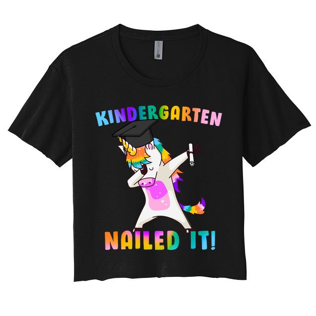 Kindergarten Nailed It Crop Top