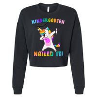 Kindergarten Nailed It Cropped Pullover Crew