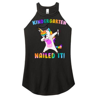 Kindergarten Nailed It Women's Perfect Tri Rocker Tank