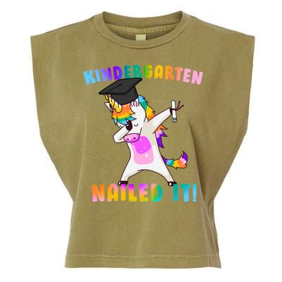 Kindergarten Nailed It Garment-Dyed Women's Muscle Tee