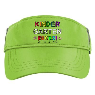 Kindergarten Rocks Adult Drive Performance Visor