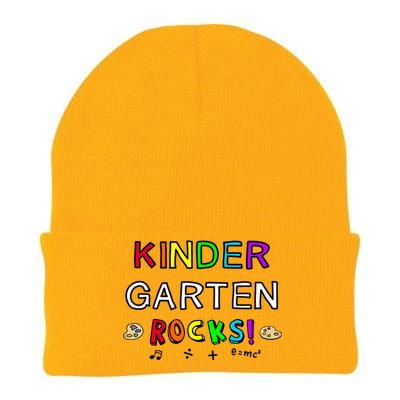 Kindergarten Rocks Knit Cap Winter Beanie