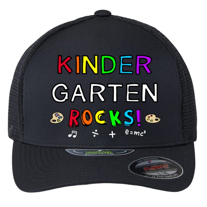 Kindergarten Rocks Flexfit Unipanel Trucker Cap