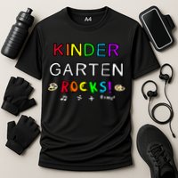Kindergarten Rocks Cooling Performance Crew T-Shirt