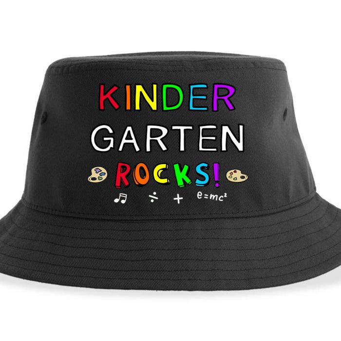 Kindergarten Rocks Sustainable Bucket Hat