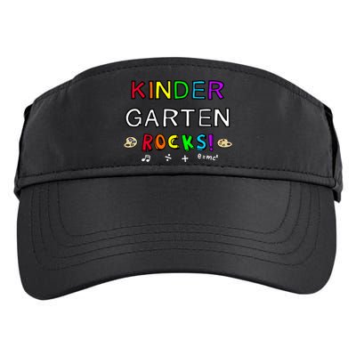 Kindergarten Rocks Adult Drive Performance Visor