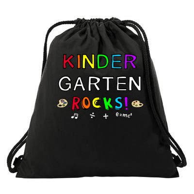 Kindergarten Rocks Drawstring Bag