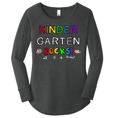 Kindergarten Rocks Women's Perfect Tri Tunic Long Sleeve Shirt