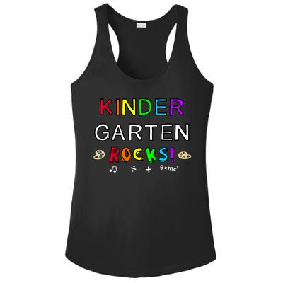 Kindergarten Rocks Ladies PosiCharge Competitor Racerback Tank