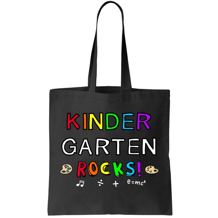 Kindergarten Rocks Tote Bag