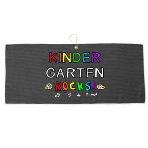 Kindergarten Rocks Large Microfiber Waffle Golf Towel