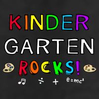 Kindergarten Rocks 25L Jumbo Tote