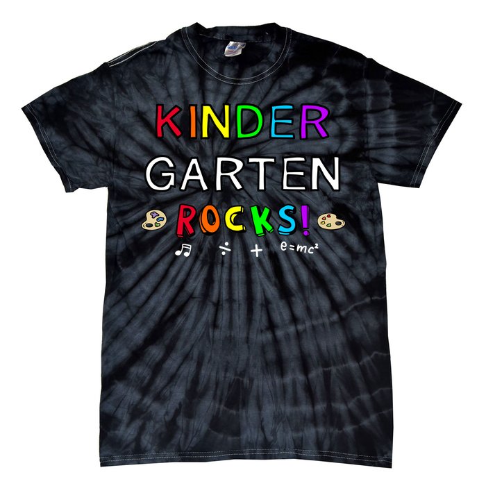 Kindergarten Rocks Tie-Dye T-Shirt