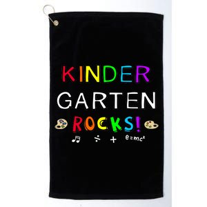 Kindergarten Rocks Platinum Collection Golf Towel