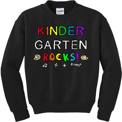 Kindergarten Rocks Kids Sweatshirt