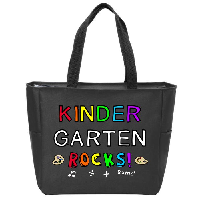 Kindergarten Rocks Zip Tote Bag