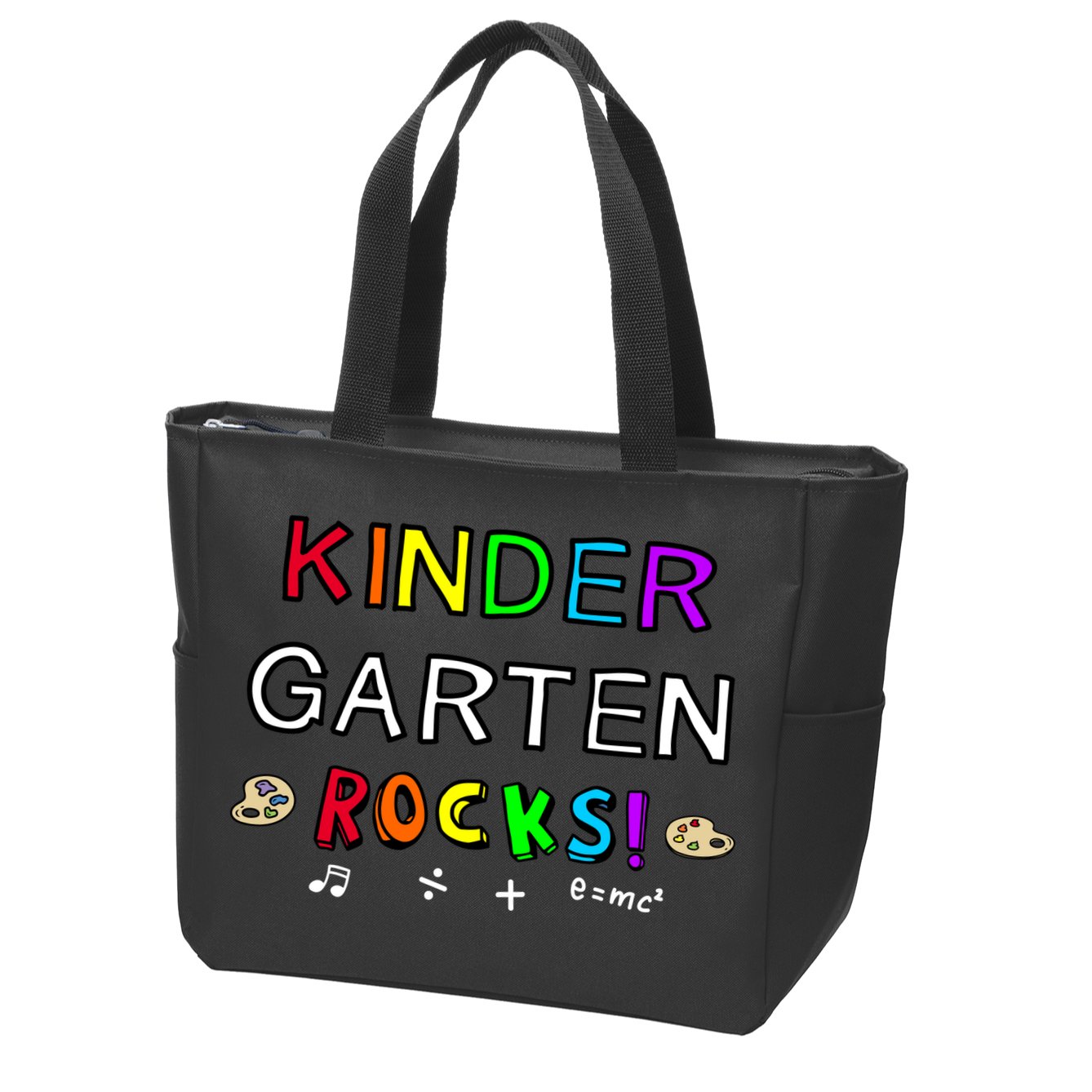 Kindergarten Rocks Zip Tote Bag