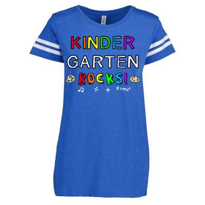 Kindergarten Rocks Enza Ladies Jersey Football T-Shirt