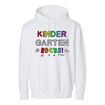 Kindergarten Rocks Garment-Dyed Fleece Hoodie